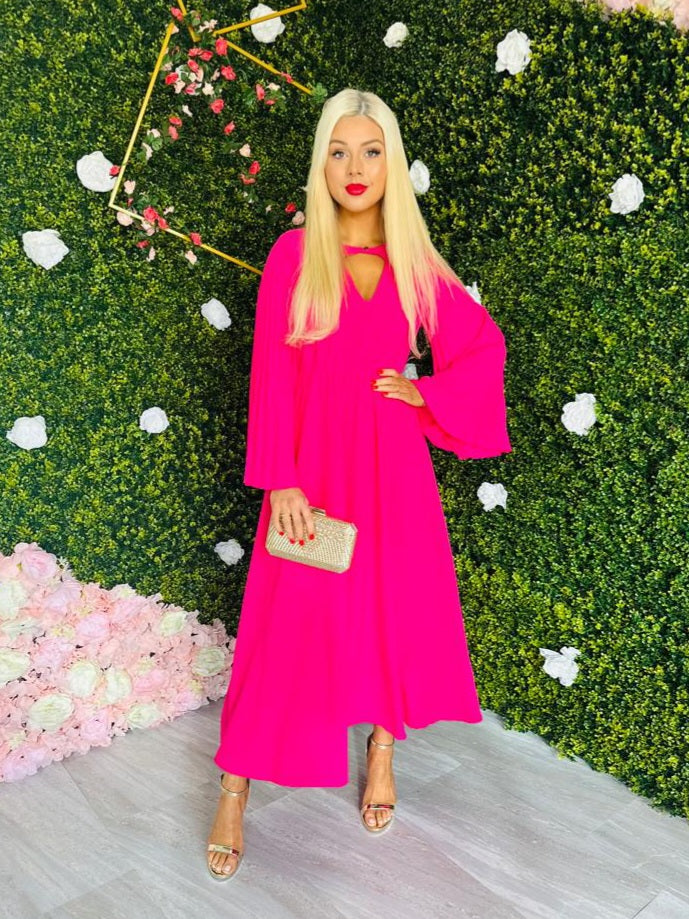 Maya Midi Dress Pink