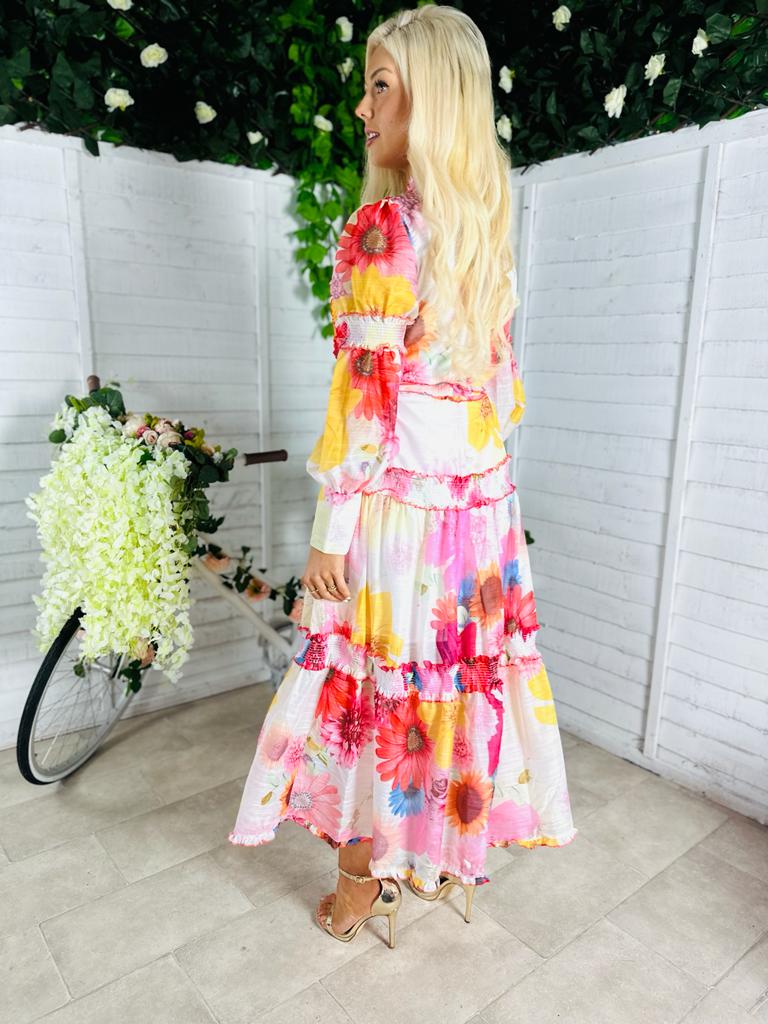 Avril Detailed Maxi Dress