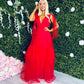 Britney Maxi Dress Rouge