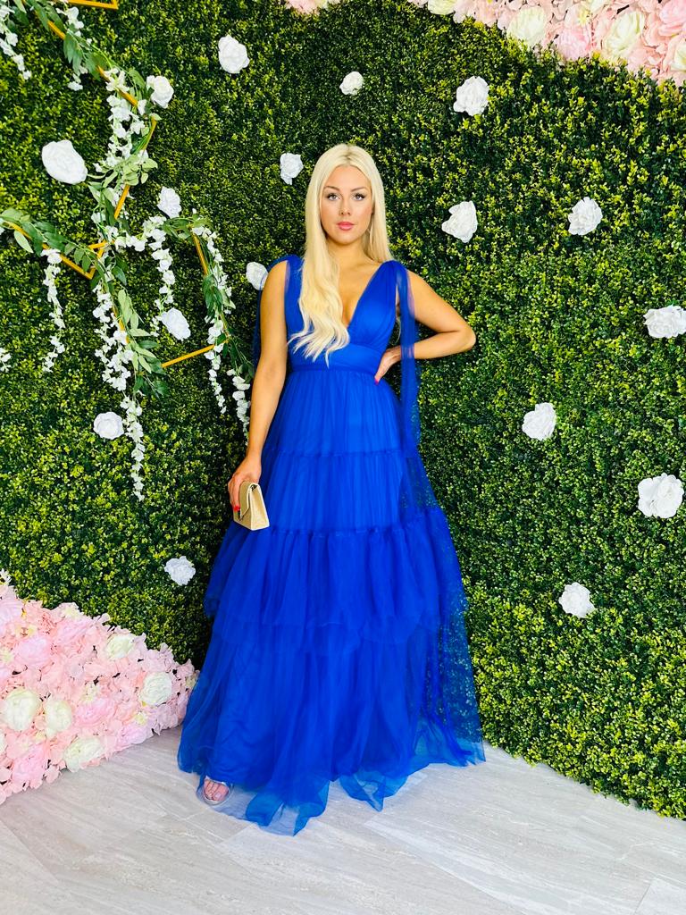 Britney Maxi Dress Cobalt