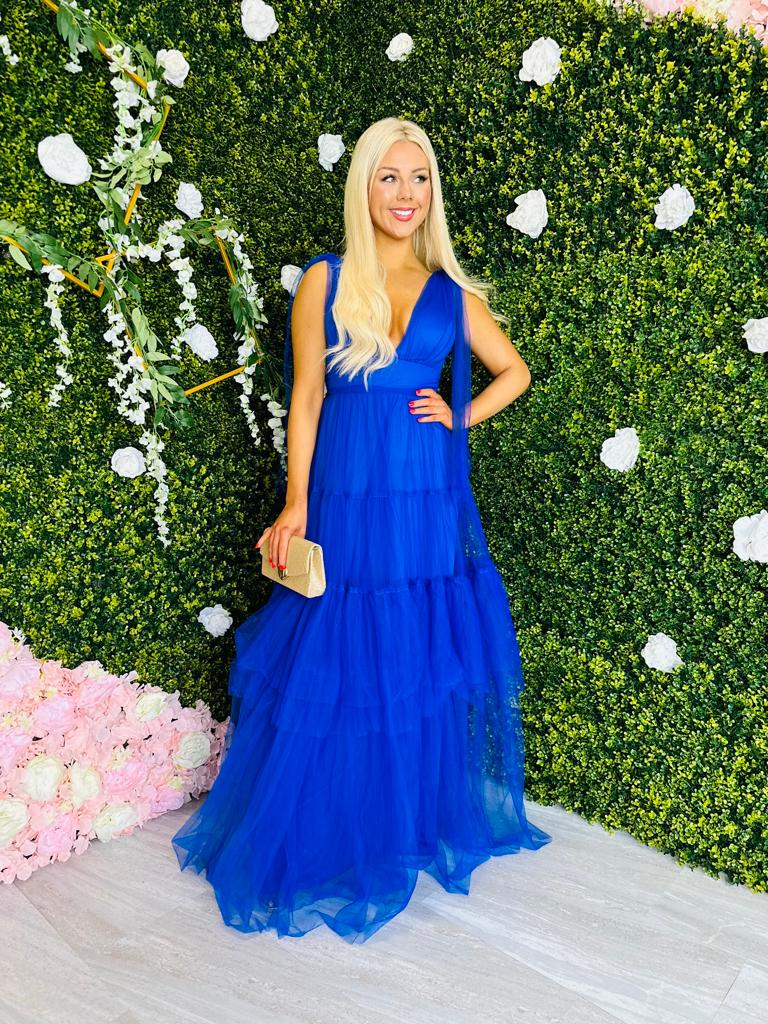 Britney Maxi Dress Cobalt
