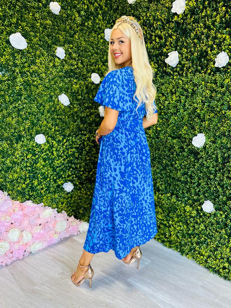 Phenix Maxi Dress Blue