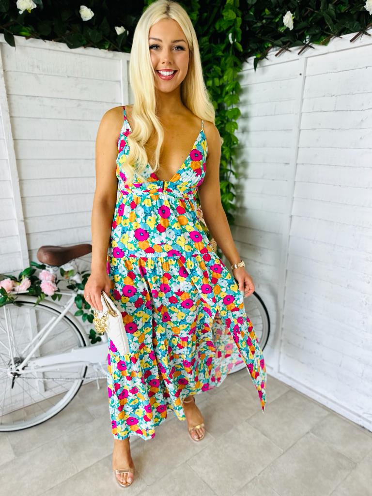 Dove Cami Dress Green