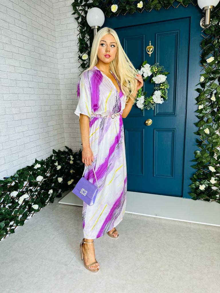 Odette Maxi Dress Violet