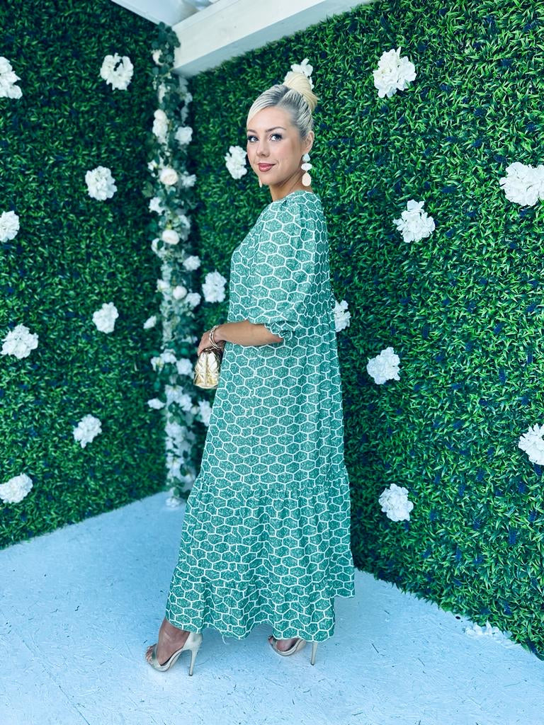 Sarah Maxi Dress Green