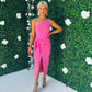 Sheila Midi Dress Pink