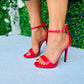 Roma Sandals Red