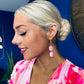 Vinni Drop Earrings Pink
