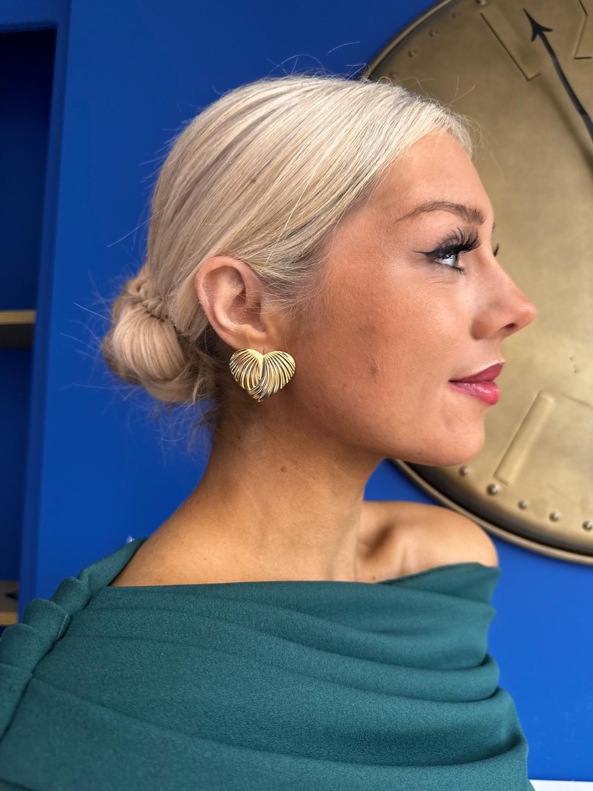 London Stud Earrings Gold