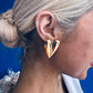 Rome Stud Earrings Gold