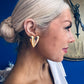 Rome Stud Earrings Gold