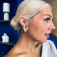 Rome Stud Earrings Gold