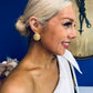 Ava Stud Earrings Gold
