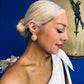 Ava Stud Earrings Gold