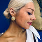 Ava Stud Earrings Gold