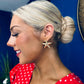 Elsie Stud Earrings Gold