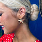 Elsie Stud Earrings Gold