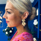 Sadie Drop Earrings Gold