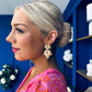 Sadie Drop Earrings Gold