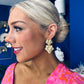 Sadie Drop Earrings Gold
