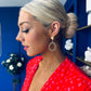 Naomi Drop Earrings Gold