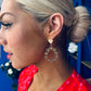 Naomi Drop Earrings Gold
