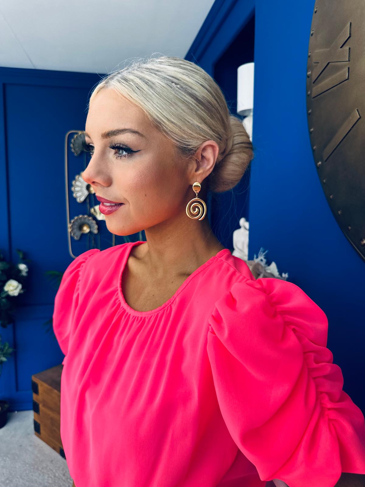 Michelle Drop Earrings Gold