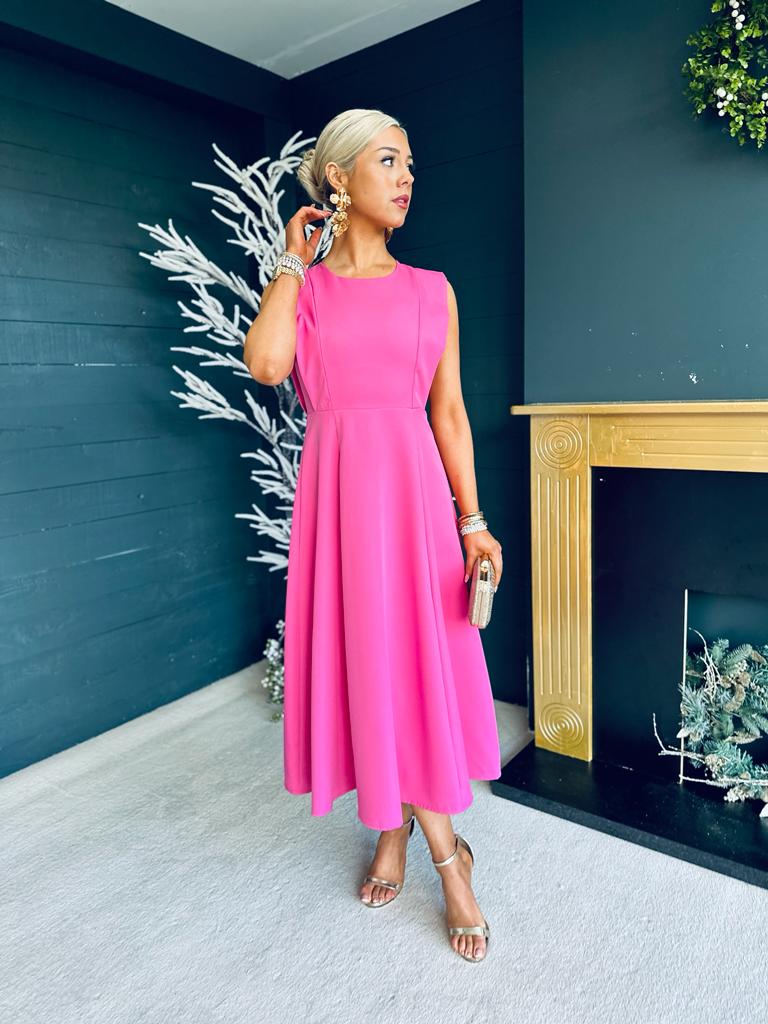 Pink occasion sales dress