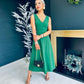 Bethany Occasion Dress Emerald Green