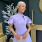 Claudia Detailed Occasion Dress Lilac