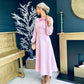 Lauren Detailed Occasion Dress Powder Pink