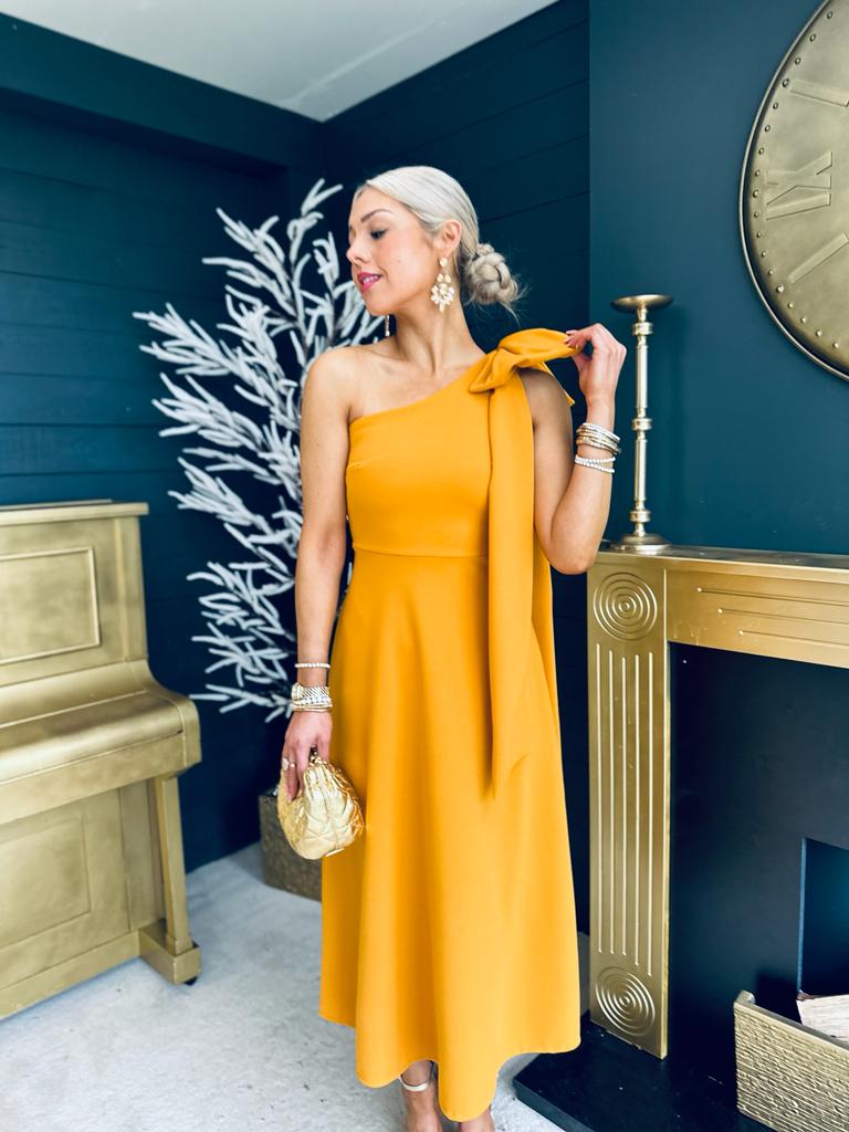 Mustard 2025 occasion dress