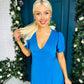 Anette Midi Dress Blue