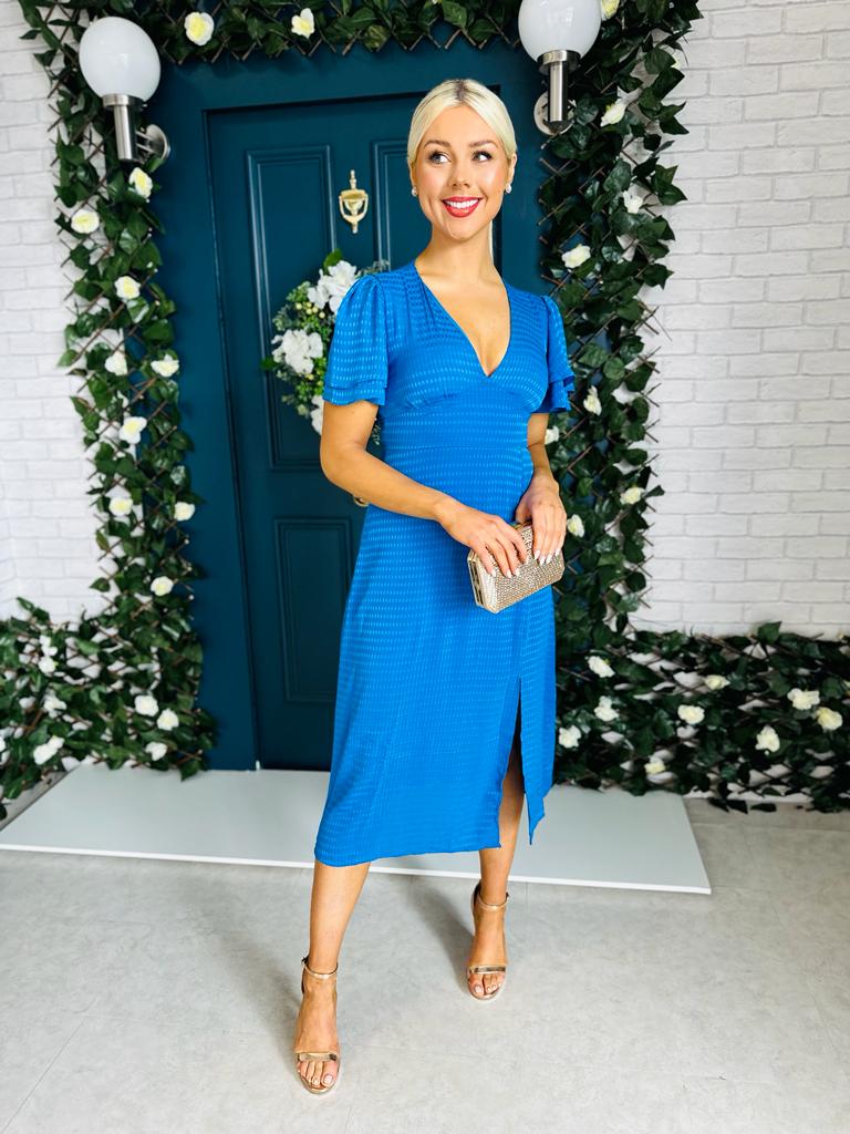 Anette Midi Dress Blue