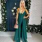 Lyndell Cape Jumpsuit Forest
