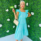 Tiff Maxi Dress Aqua