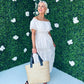 Rita Crochet Maxi Dress Ivory