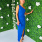Curtis Maxi Occasion Dress Royal