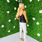 Cassie Sequin Top Black