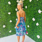 Baily Layered Dress Blue