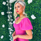 Valerie Detailed Maxi Dress Pink