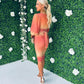 Harriet Puff Sleeves Midi Dress Sunset