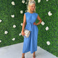 Odeon Midi Dress Blue