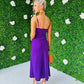 Anita Slinky Midi Dress Violet