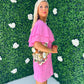 Sinead Detail Mini Dress Pink