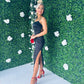 Kenzie Occasion Slinky Dress Black