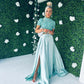 Kylie Satin Maxi Skirt Pastel