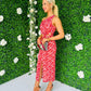 Harri Cut Out Lurex Dress Amber