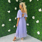 Fergie Pleated Dress Lavender