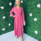 Stacie Maxi Dress Rose